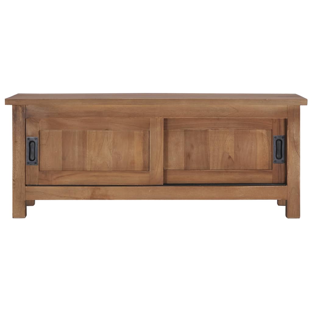TV-Möbel Trä TV-Bänk 90x30x35 cm massiv teak