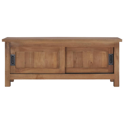 TV-Möbel Trä TV-Bänk 90x30x35 cm massiv teak