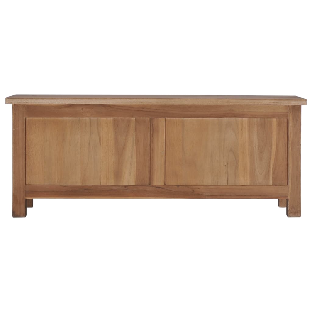 TV-Möbel Trä TV-Bänk 90x30x35 cm massiv teak
