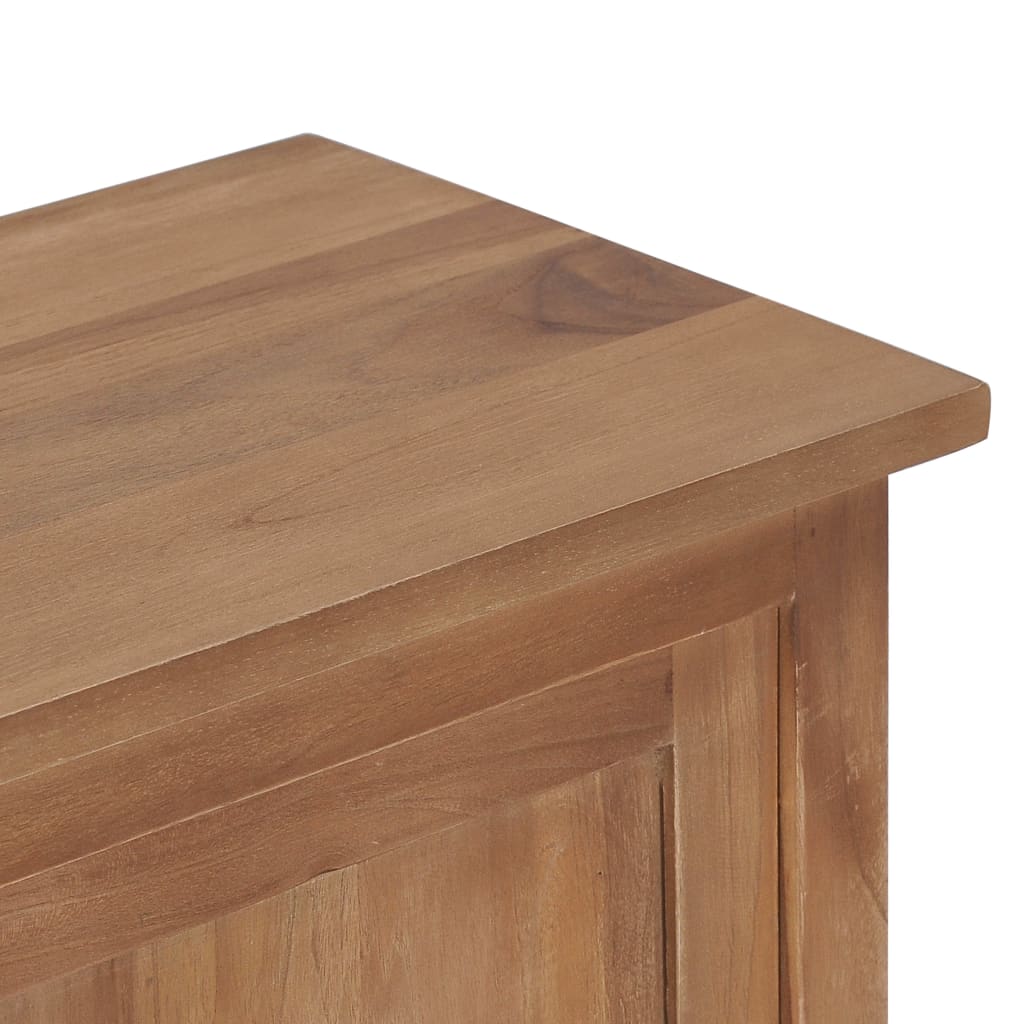 TV-Möbel Trä TV-Bänk 90x30x35 cm massiv teak