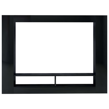 TV-Möbel Högglans Svart TV-Bänk 152x22x113 cm