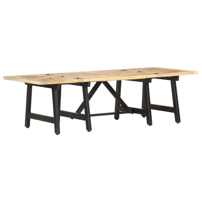Utdragbart soffbord 160x70x45 cm massivt mangoträ