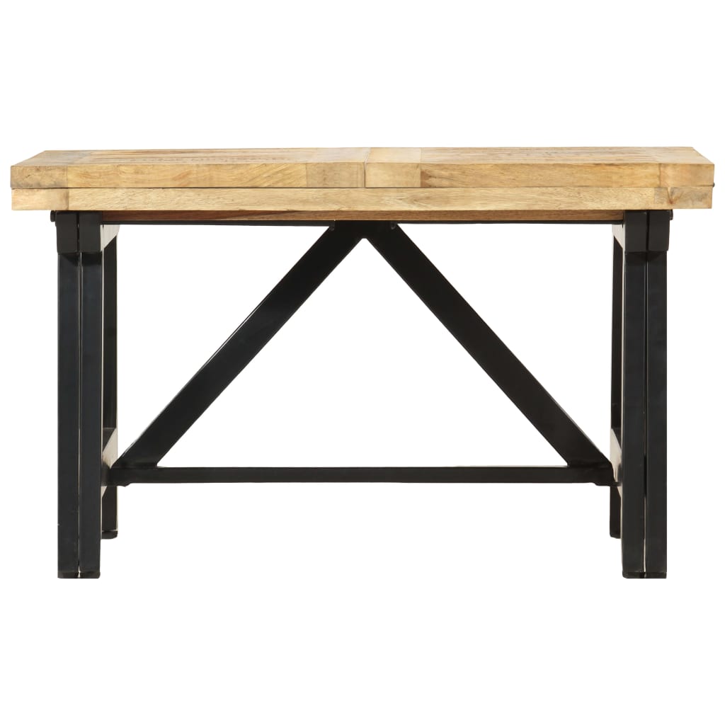 Utdragbart soffbord 160x70x45 cm massivt mangoträ
