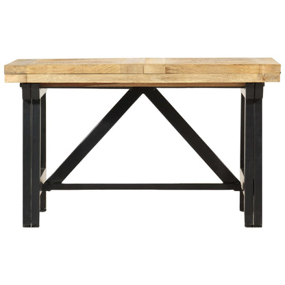 Utdragbart soffbord 160x70x45 cm massivt mangoträ