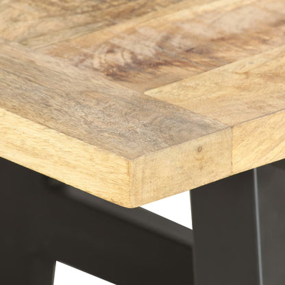 Utdragbart soffbord 160x70x45 cm massivt mangoträ