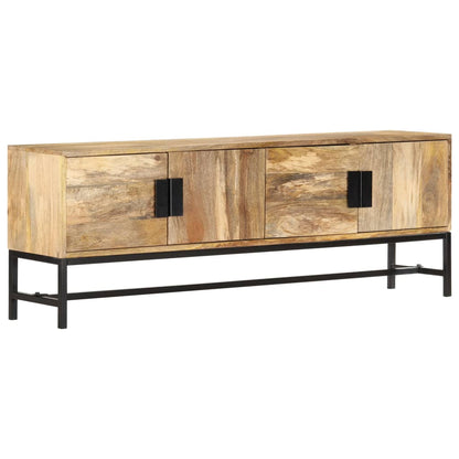 TV-Möbel Trä TV-Bänk 140x30x50 cm massivt mangoträ