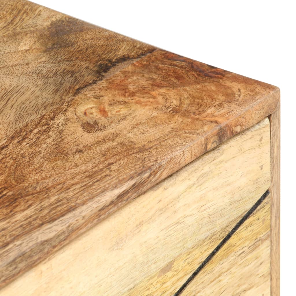 Sängbord Nattduksbord Trä 40x30x50 cm massivt mangoträ