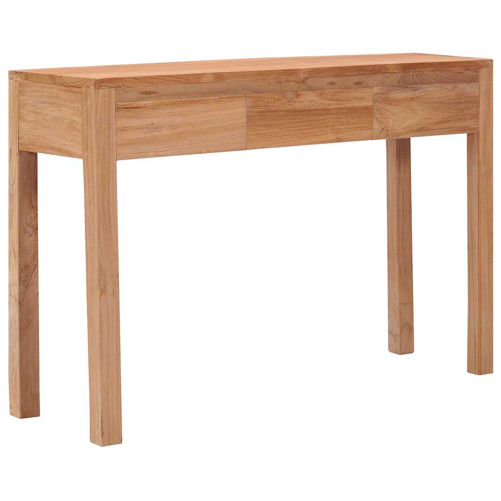 Avlastningsbord Konsollbord Trä 110x35x75 cm massiv teak