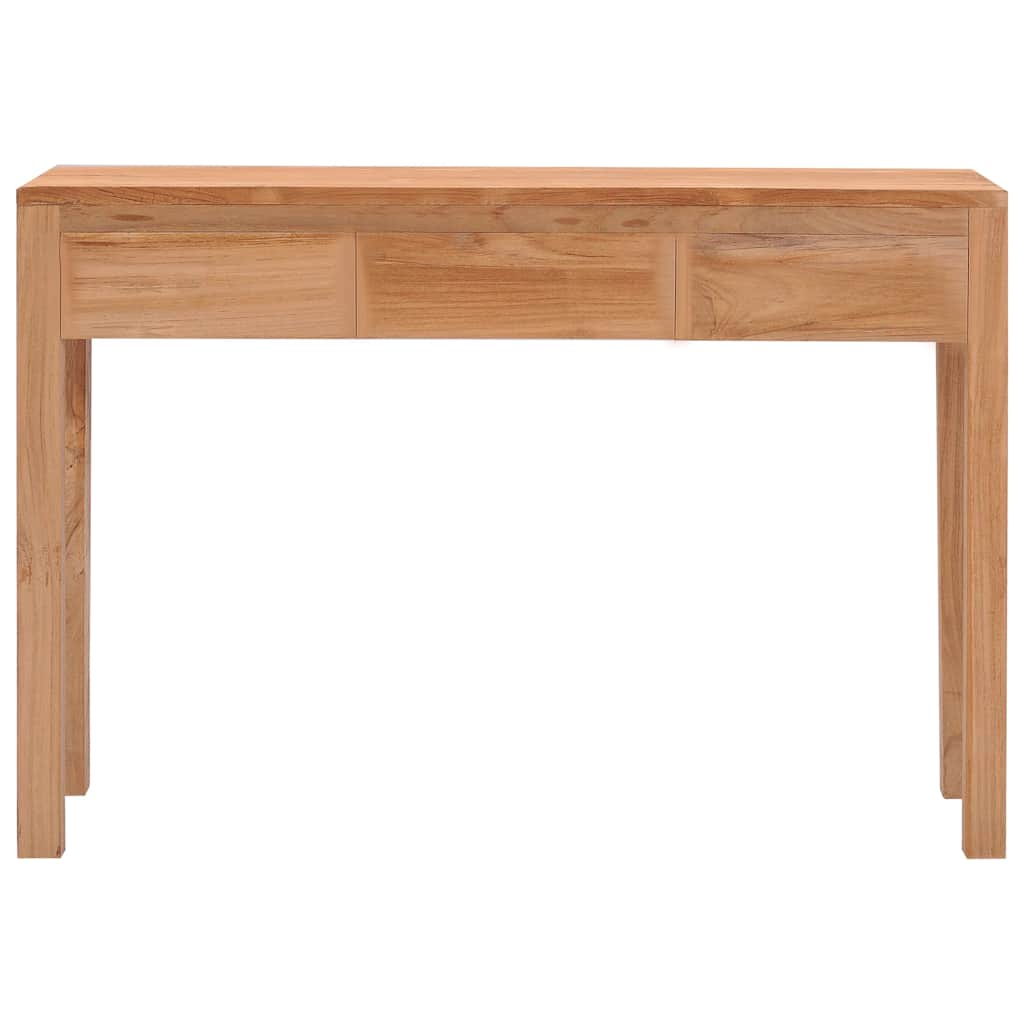 Avlastningsbord Konsollbord Trä 110x35x75 cm massiv teak