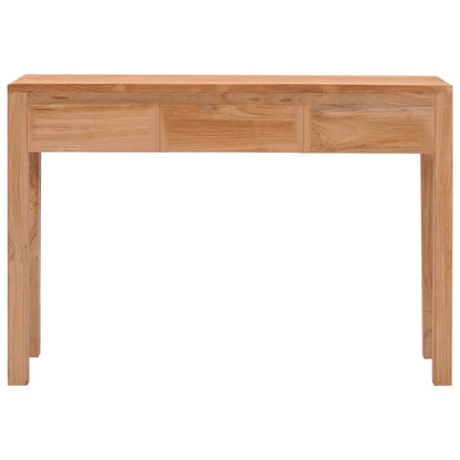 Avlastningsbord Konsollbord Trä 110x35x75 cm massiv teak