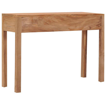 Avlastningsbord Konsollbord Trä 110x35x75 cm massiv teak