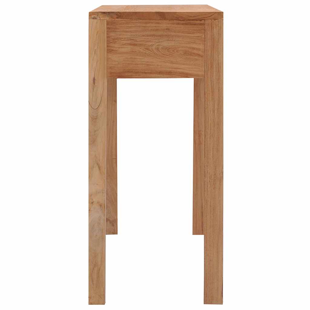 Avlastningsbord Konsollbord Trä 110x35x75 cm massiv teak