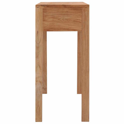 Avlastningsbord Konsollbord Trä 110x35x75 cm massiv teak