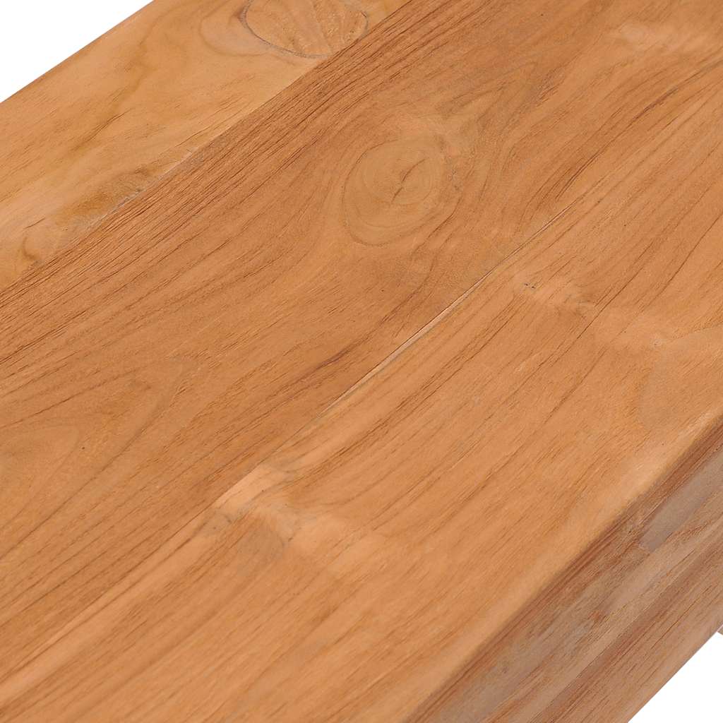 Avlastningsbord Konsollbord Trä 110x35x75 cm massiv teak