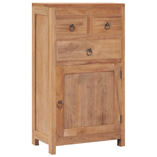 Skänk Trä 50x30x90 cm massiv teak