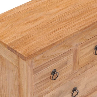 Skänk Trä 50x30x90 cm massiv teak