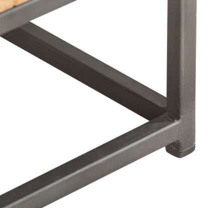 Soffbord Trä 90x50x35 cm massivt återvunnet trä