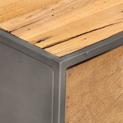 Soffbord Trä 90x50x35 cm massivt återvunnet trä