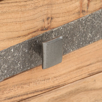 Avlastningsbord Konsollbord Trä 90x30x75 cm massivt akaciaträ