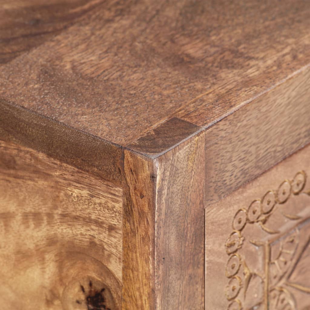 Avlastningsbord Konsollbord Trä 90x30x75 cm massivt mangoträ