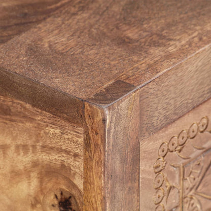 Avlastningsbord Konsollbord Trä 90x30x75 cm massivt mangoträ