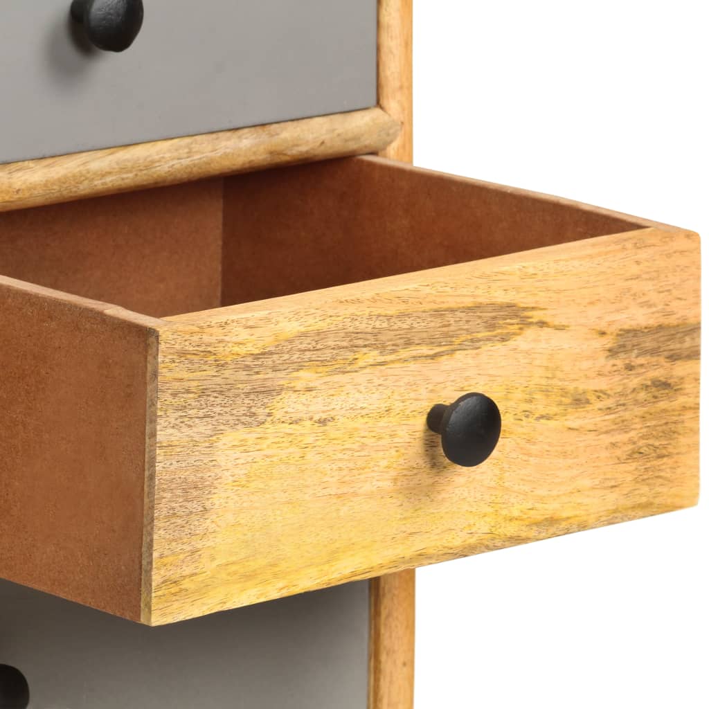 Skänk Trä 110x30x82 cm massivt mangoträ