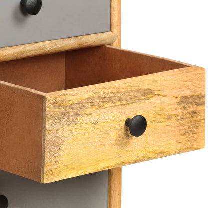 Skänk Trä 110x30x82 cm massivt mangoträ