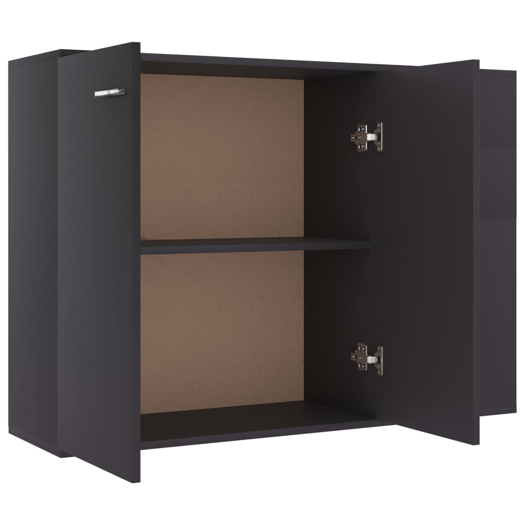 Skänk Grå 105x30x75 cm