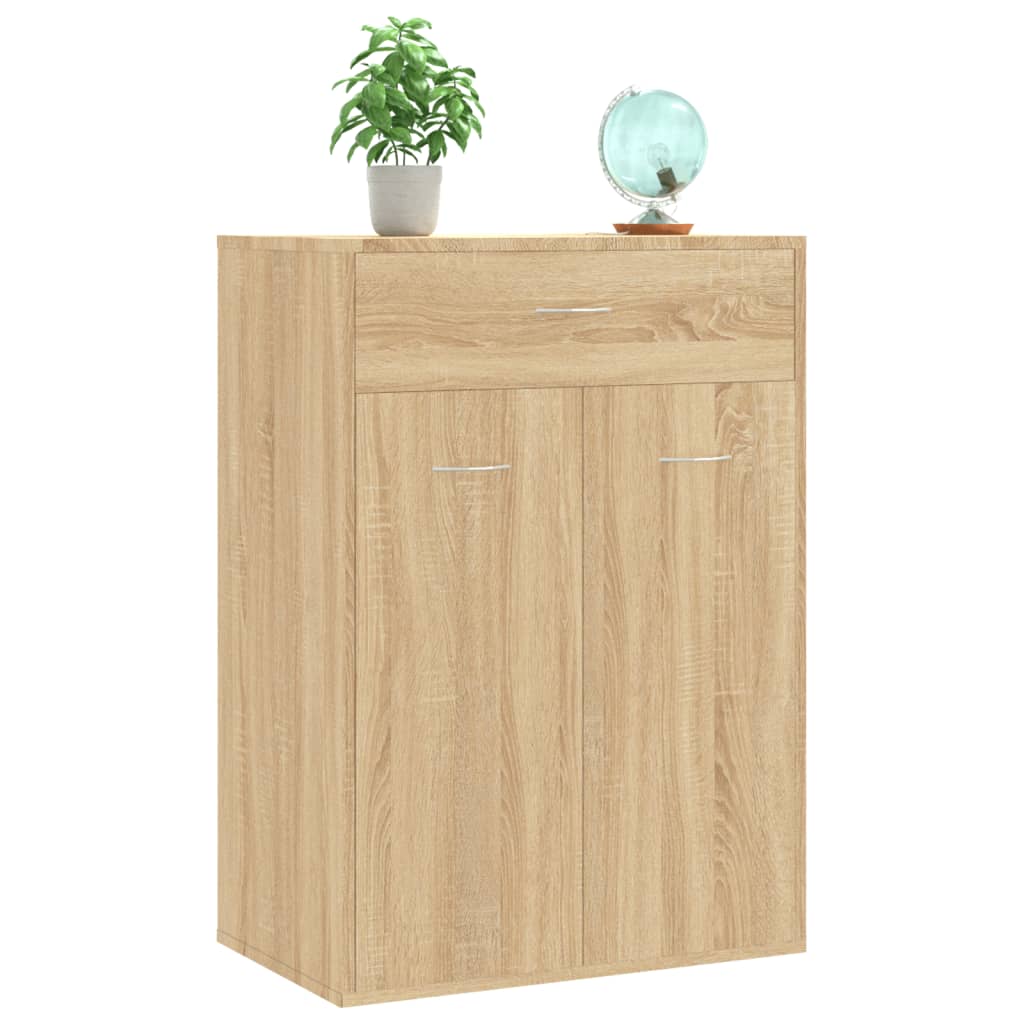 Skoställ Sonoma Ek Skoskåp 60x35x84 cm
