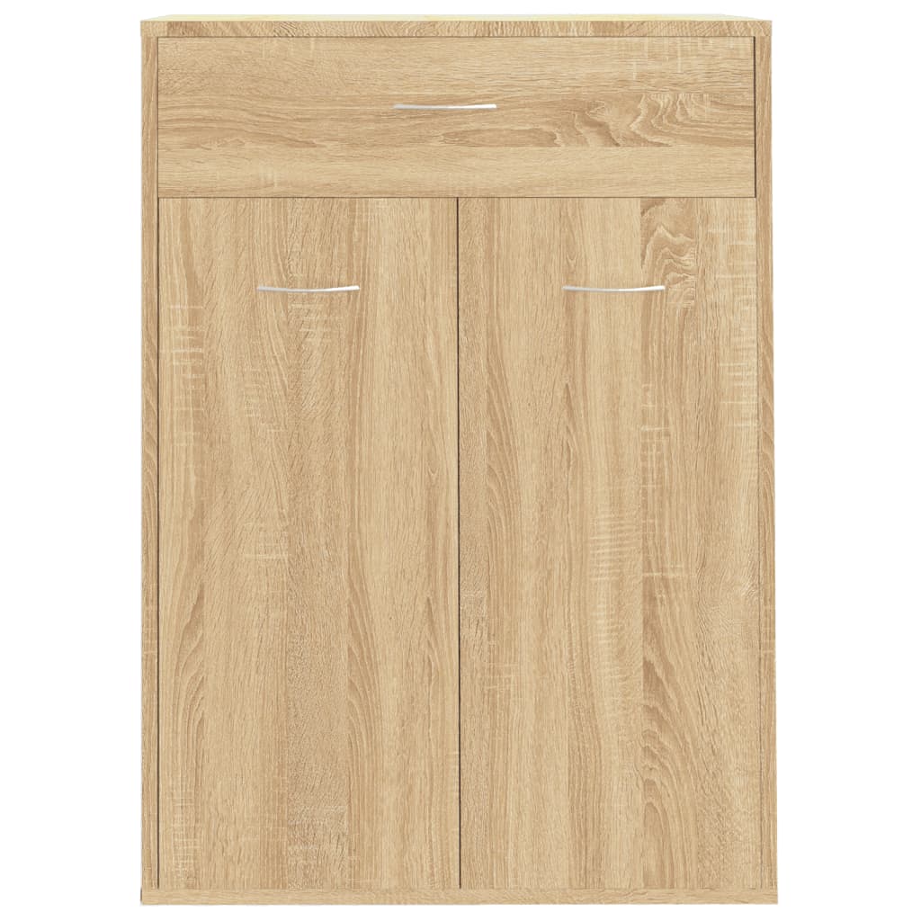 Skoställ Sonoma Ek Skoskåp 60x35x84 cm