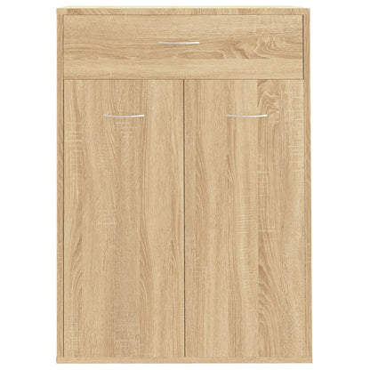 Skoställ Sonoma Ek Skoskåp 60x35x84 cm