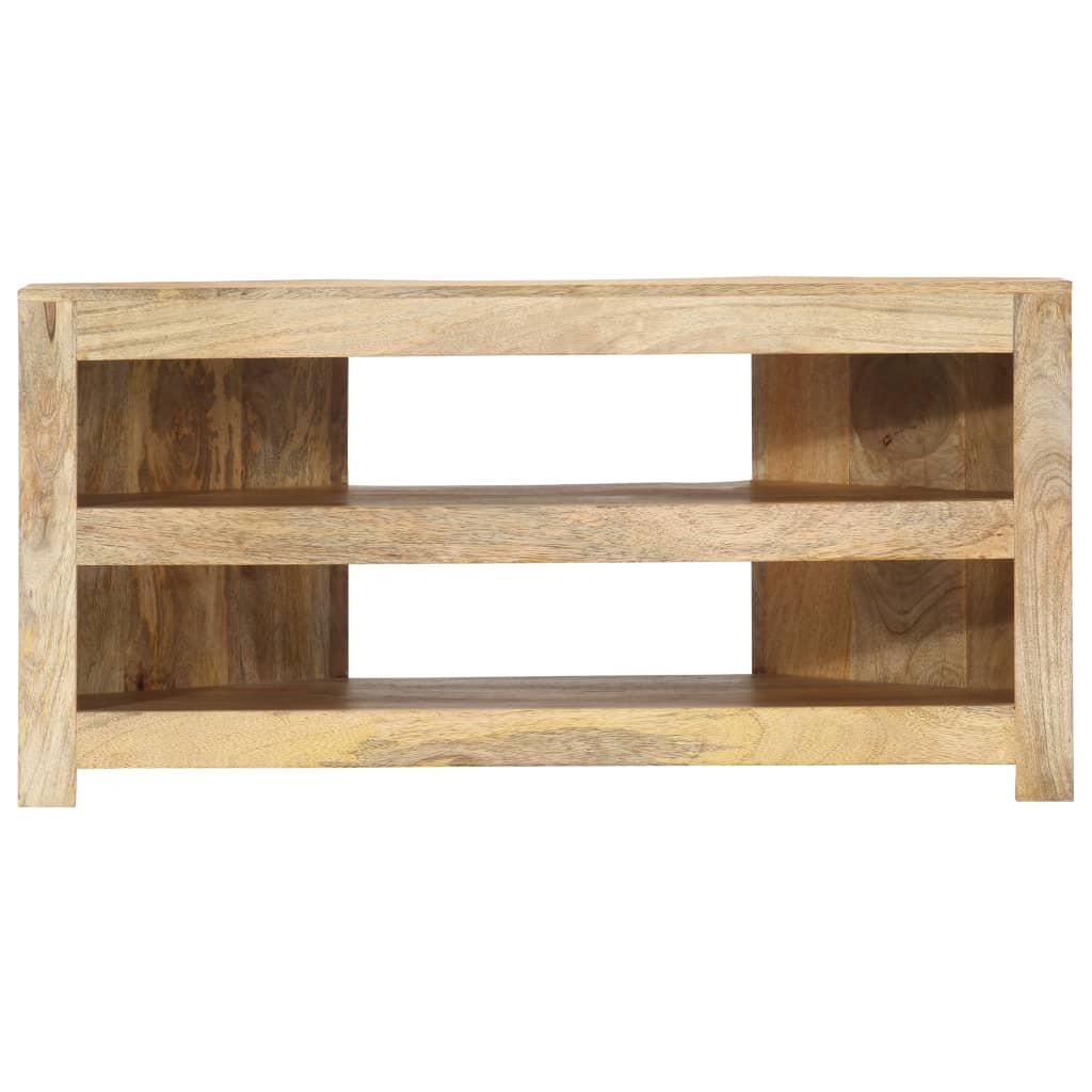TV-Möbel Trä TV-Bänk för hörn 90x45x45 cm massivt mangoträ