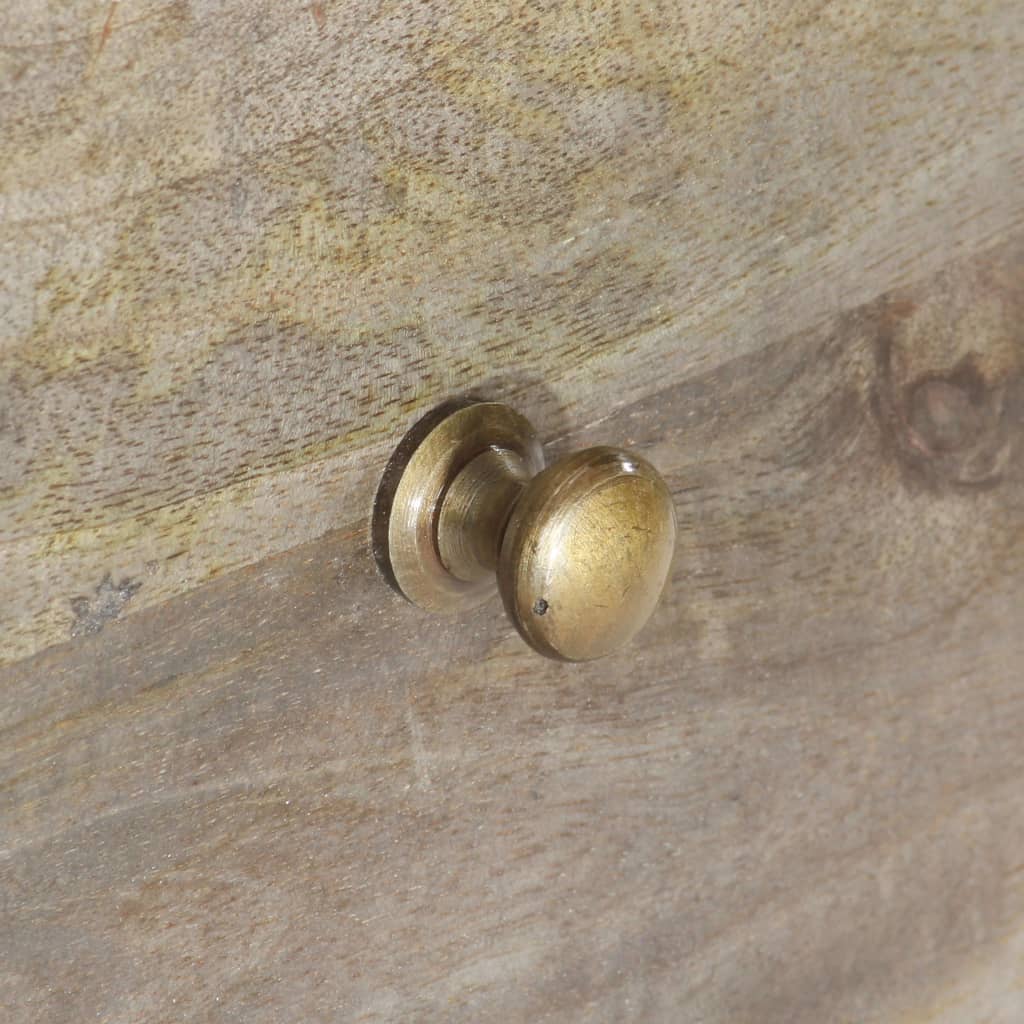 TV-Möbel Trä TV-Bänk 100x30x55 cm massivt mangoträ