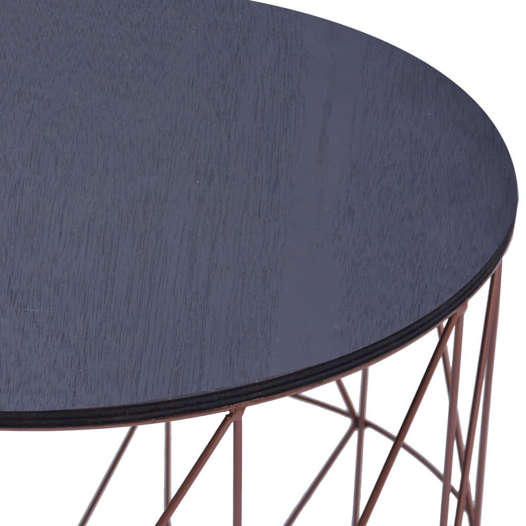 Soffbord 3 st koppar