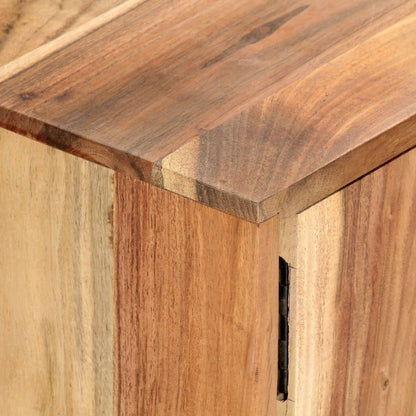 TV-Möbel Trä TV-Bänk 118x30x45 cm massivt akaciaträ