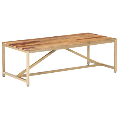 Soffbord Trä 120x60x40 cm massivt trä