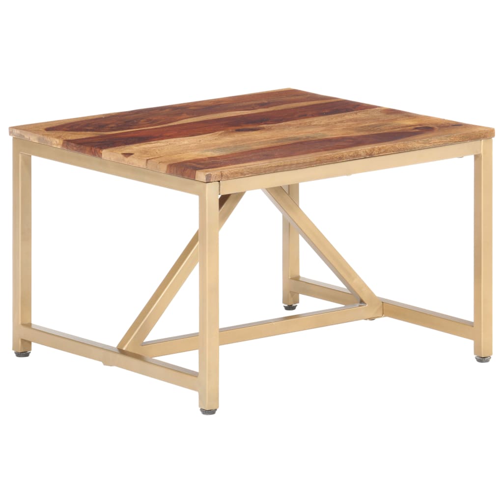 Sidobord Trä 60x60x40 cm massivt trä