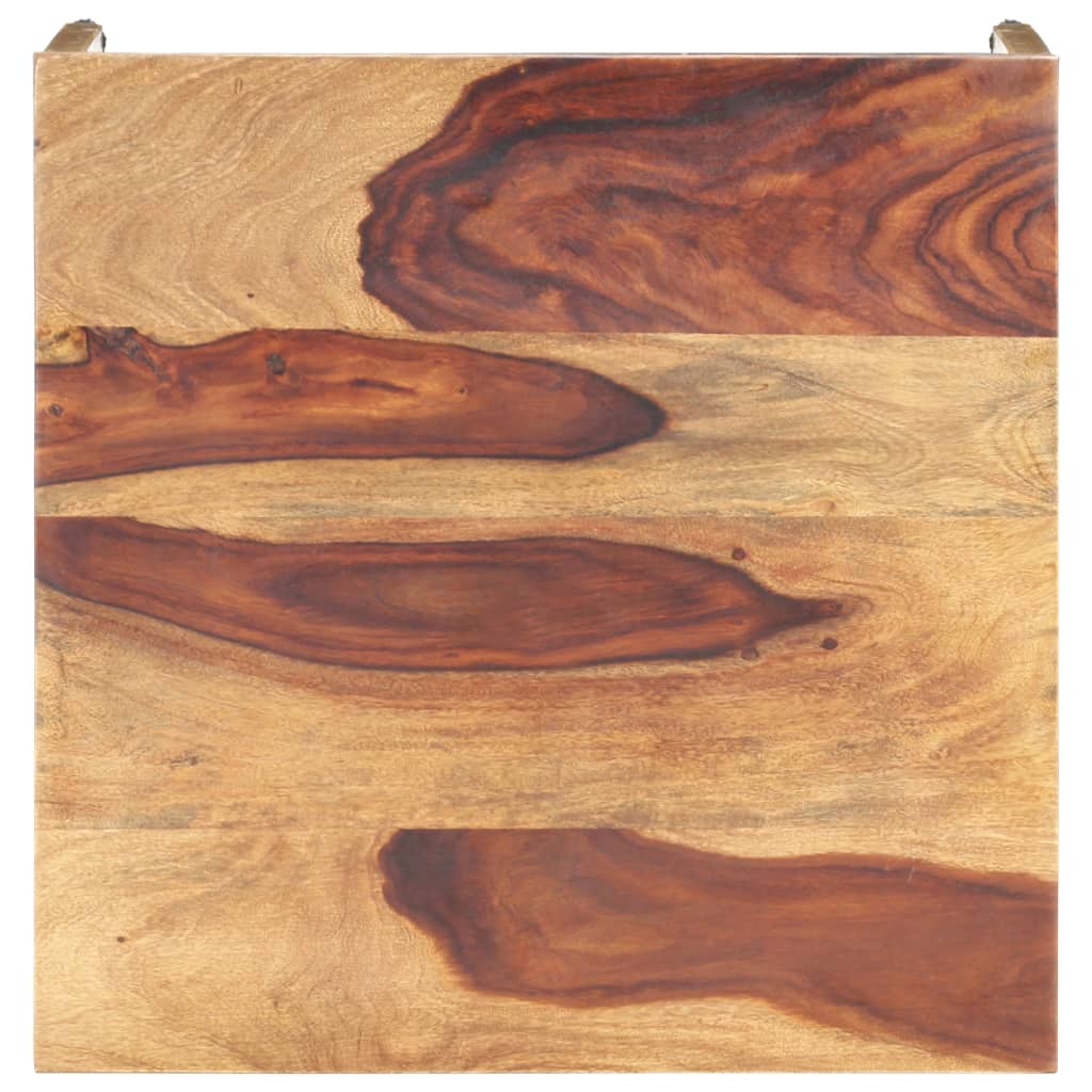 Sidobord Trä 60x60x40 cm massivt trä