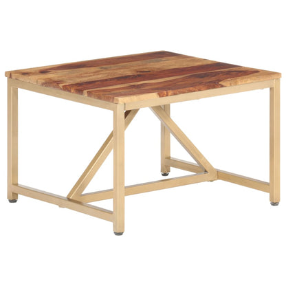 Sidobord Trä 60x60x40 cm massivt trä