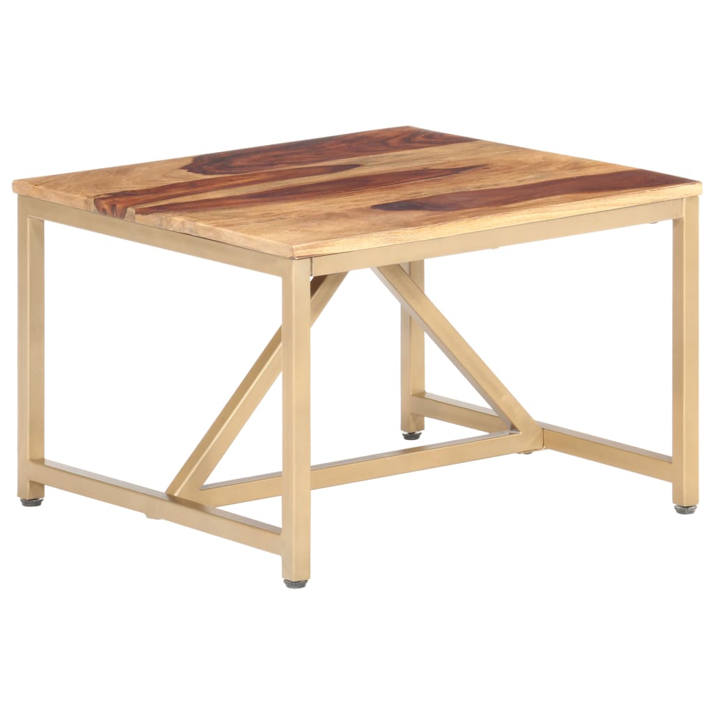Sidobord Trä 60x60x40 cm massivt trä