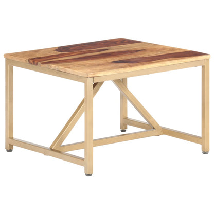 Sidobord Trä 60x60x40 cm massivt trä