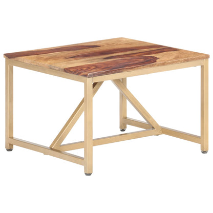 Sidobord Trä 60x60x40 cm massivt trä