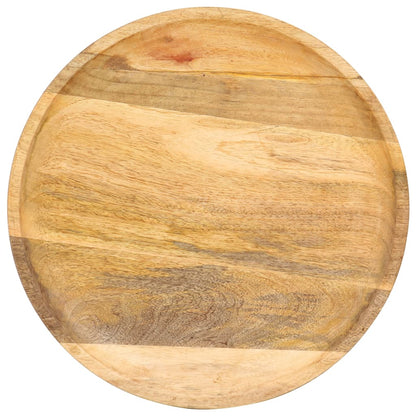 Sidobord Trä 43x43x66 cm massivt mangoträ