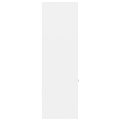 Bokhylla Vit 98x30x98 cm