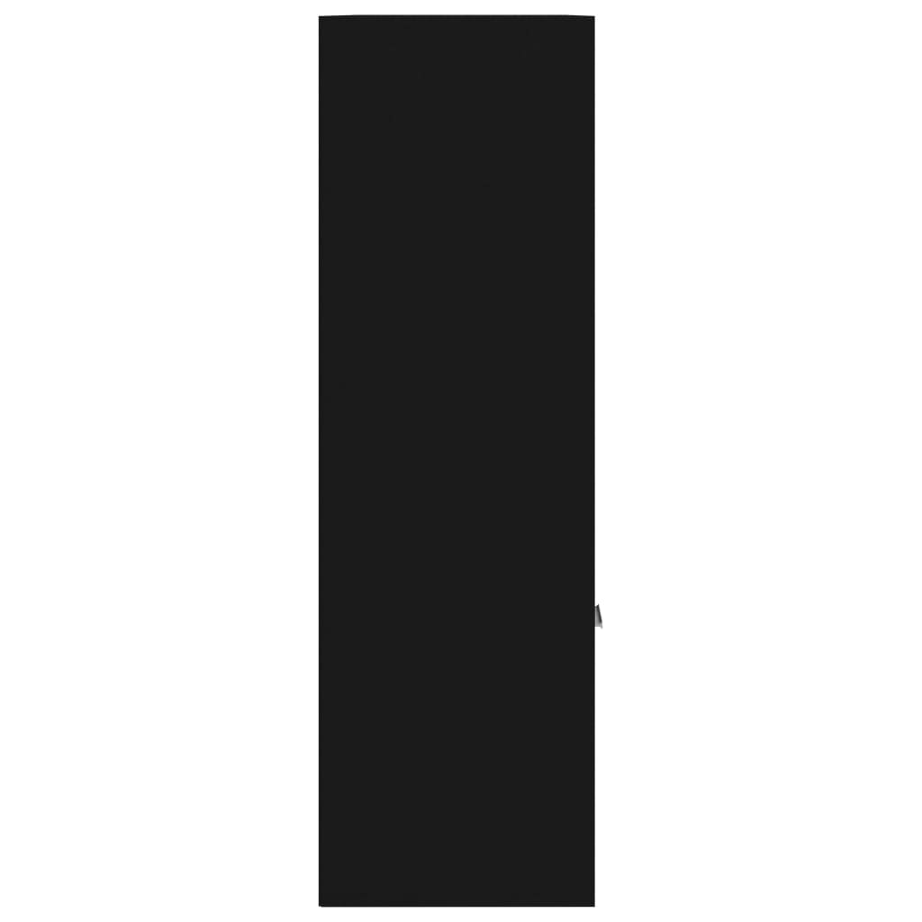 Bokhylla Svart 98x30x98 cm
