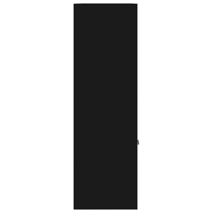 Bokhylla Svart 98x30x98 cm