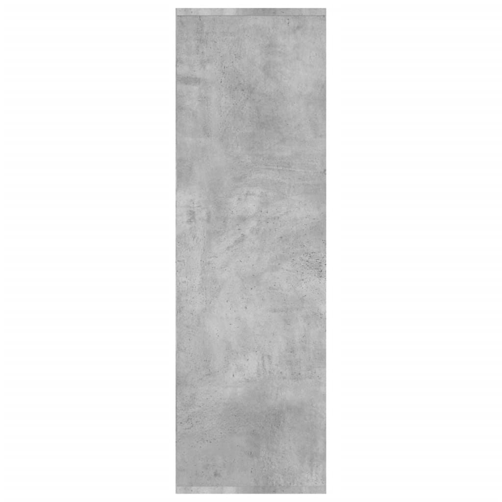 Bokhylla Betonggrå 98x29x97,5 cm