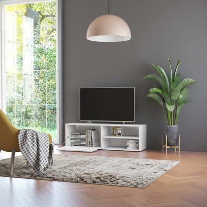 TV-Möbel Vit TV-Bänk 120x34x37 cm