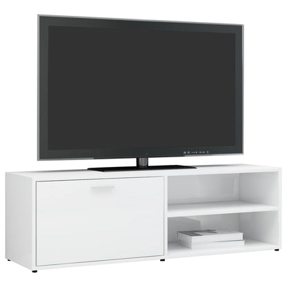 TV-Möbel Högglans Vit TV-Bänk 120x34x37 cm