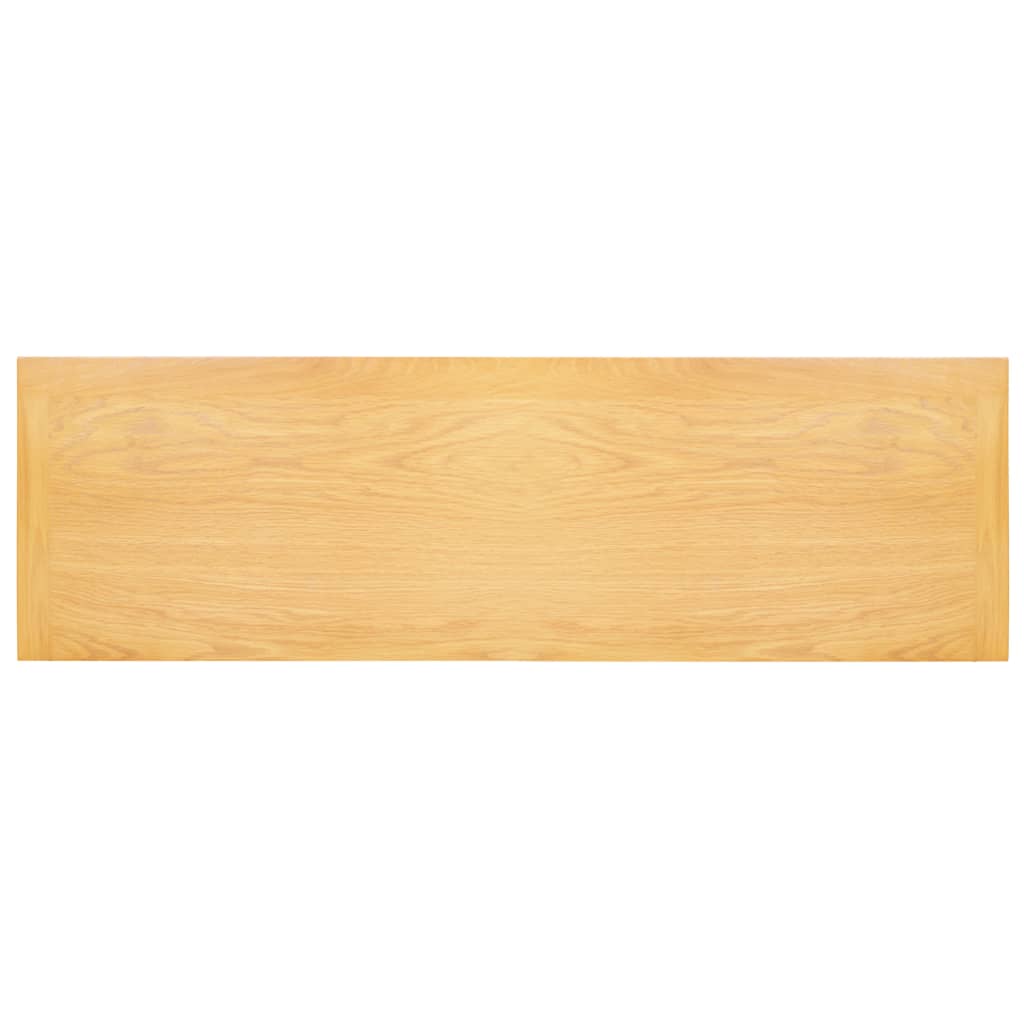 Skänk Trä 110x33,5x70 cm massiv ek